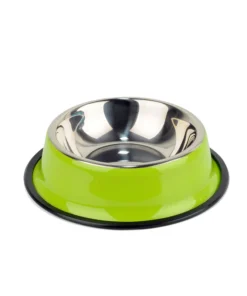 steel dog food/water bowl