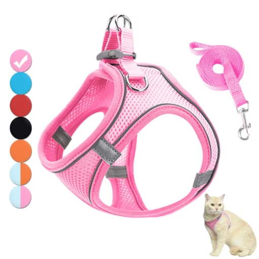 Reflective Cat Harness & Leash Set – Adjustable Harness for Cats and Small Dogs - Image 8