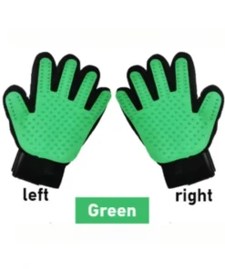 Alternative view of Silicone Pet Grooming Gloves for Dogs & Cats - Hair Removal, Cleaning & Brushing Glove for Animals