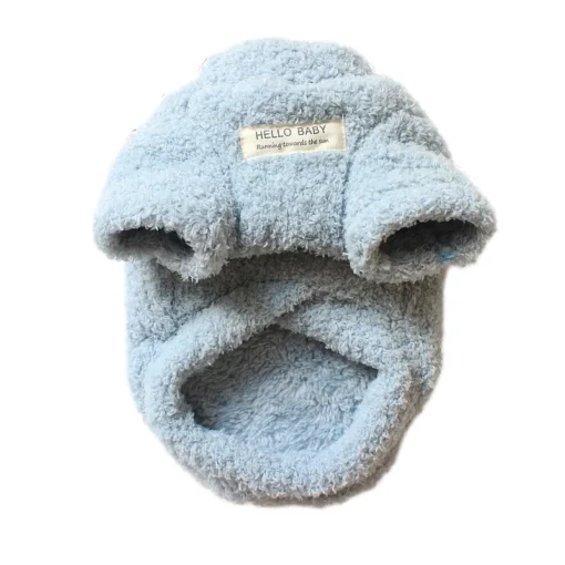 Warm Plush Dog Sweater - Soft Coat Jacket for Small & Medium Dogs and Cats, Perfect for Chihuahuas and Teddies - Image 4
