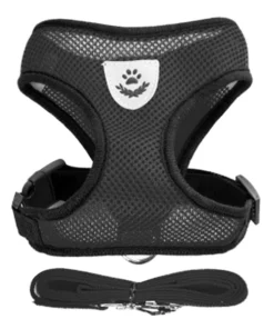 Alternative view of Adjustable Dog Harness and Leash Set – Breathable Vest for Small Dogs & Cats, Perfect for Pugs, Chihuahuas, Bulldogs