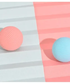 pink/blue ball