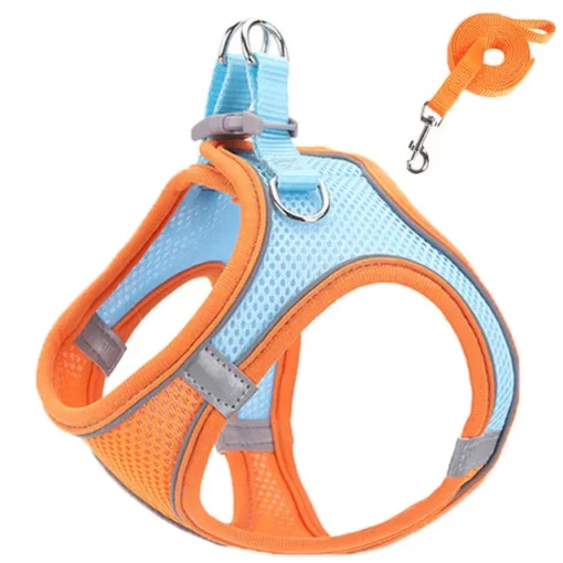 Reflective Cat Harness & Leash Set – Adjustable Harness for Cats and Small Dogs - Image 2