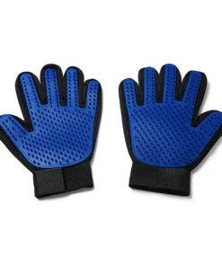 silicone blue gloves