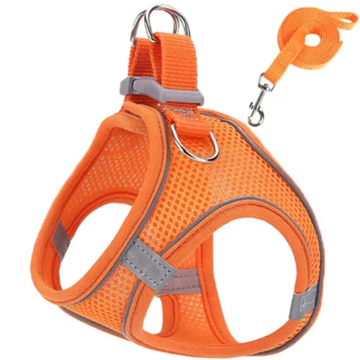 Reflective Cat Harness & Leash Set – Adjustable Harness for Cats and Small Dogs - Image 3