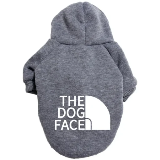 Cozy Pet Dog Hoodies for Large & Small Dogs - Winter & Autumn Warm Dog Clothes with Cute "The Dog Face" Design - Image 3