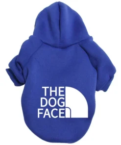 blue hoodie for dogs