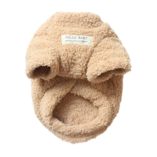 Warm Plush Dog Sweater - Soft Coat Jacket for Small & Medium Dogs and Cats, Perfect for Chihuahuas and Teddies - Image 2