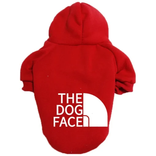 Cozy Pet Dog Hoodies for Large & Small Dogs - Winter & Autumn Warm Dog Clothes with Cute "The Dog Face" Design - Image 2