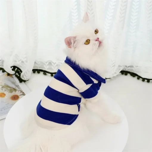 Breathable Summer Dog T-Shirt – Soft Cotton Blend Pet Shirt for Small to Large Dogs & Cats - Image 14