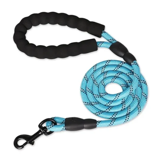 (Pets Dogs) Strong Reflective Dog Leash – 59" Heavy-Duty Nylon Lead for All Dog Sizes - Image 4