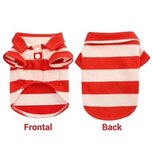 Breathable Summer Dog T-Shirt – Soft Cotton Blend Pet Shirt for Small to Large Dogs & Cats - Image 5