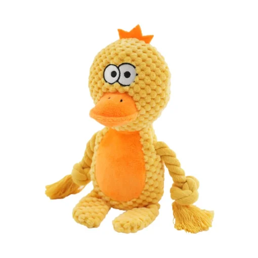Durable Squeaky Plush Dog Toy – Soft, Bite-Resistant Sound Toy for Puppies & Small Dogs - Image 5