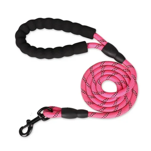 (Pets Dogs) Strong Reflective Dog Leash – 59" Heavy-Duty Nylon Lead for All Dog Sizes - Image 5