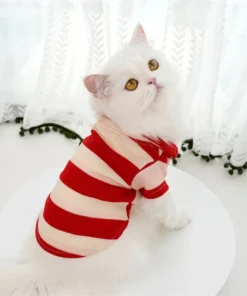 Alternative view of Breathable Summer Dog T-Shirt – Soft Cotton Blend Pet Shirt for Small to Large Dogs & Cats