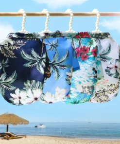 Alternative view of Hawaiian Style Pet Shirt – Summer Floral T-Shirt for Small Dogs & Cats, Lightweight Beachwear