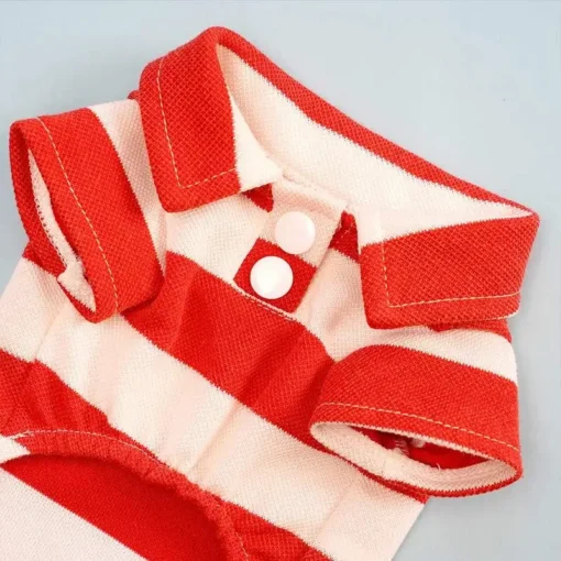 Breathable Summer Dog T-Shirt – Soft Cotton Blend Pet Shirt for Small to Large Dogs & Cats - Image 3