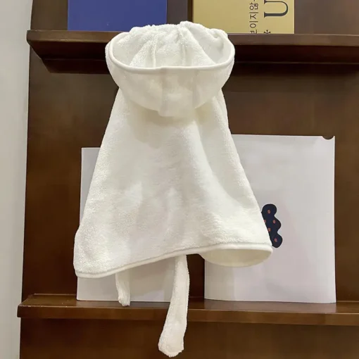 Quick-Dry Dog Hooded Bath Towel – Super Absorbent Pet Robe for Small Dogs & Cats - Image 13