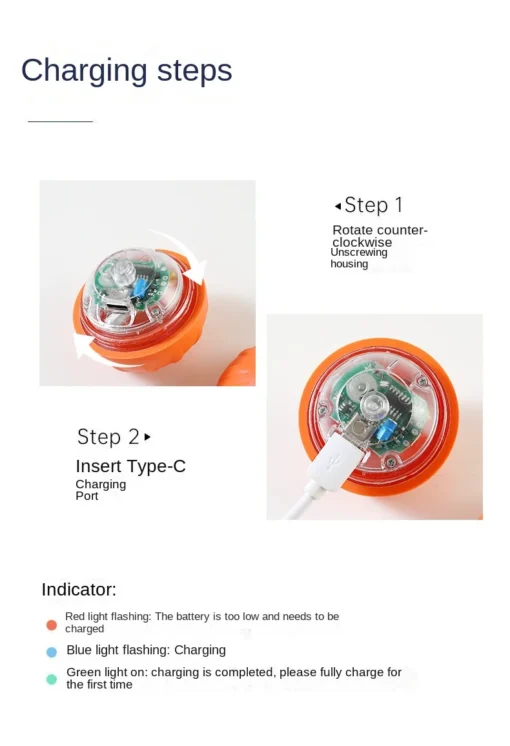 USB Rechargeable Smart Dog Ball – Rotating, Interactive Chew Toy for Small & Medium Dogs - Image 20
