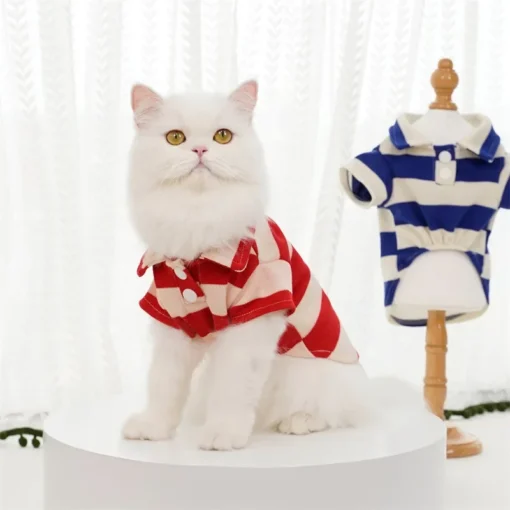 Breathable Summer Dog T-Shirt – Soft Cotton Blend Pet Shirt for Small to Large Dogs & Cats - Image 11