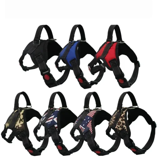 (Pet Dogs) Adjustable No-Pull Dog Harness – Comfortable Oxford Vest for Small to Large Dogs - Image 3