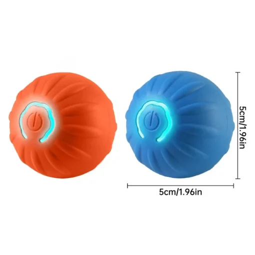USB Rechargeable Smart Dog Ball – Rotating, Interactive Chew Toy for Small & Medium Dogs - Image 6